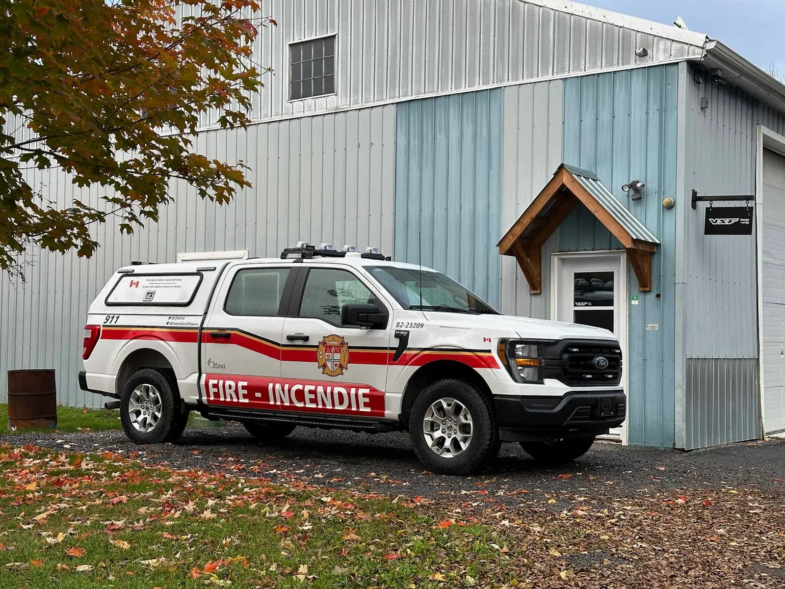 Ottawa Fire Department Pickup