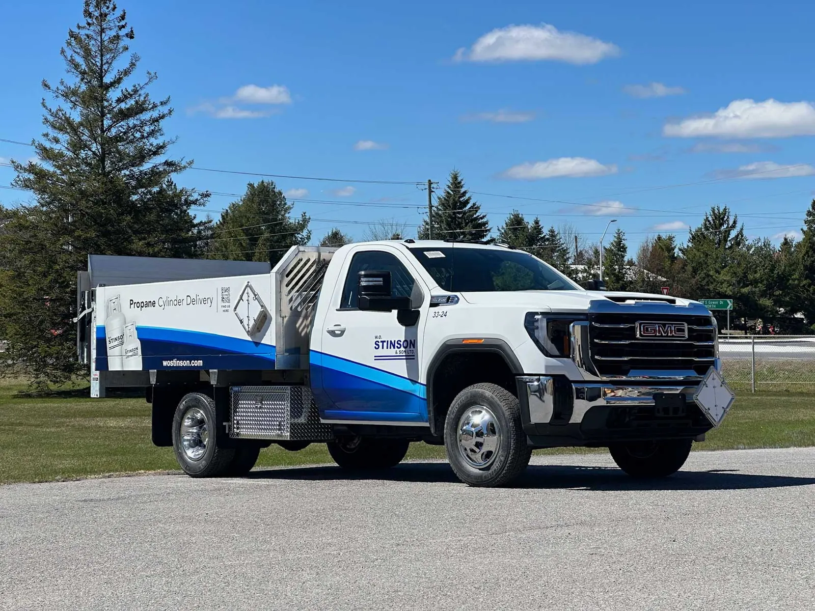 WO Stinson Propane Delivery Truck