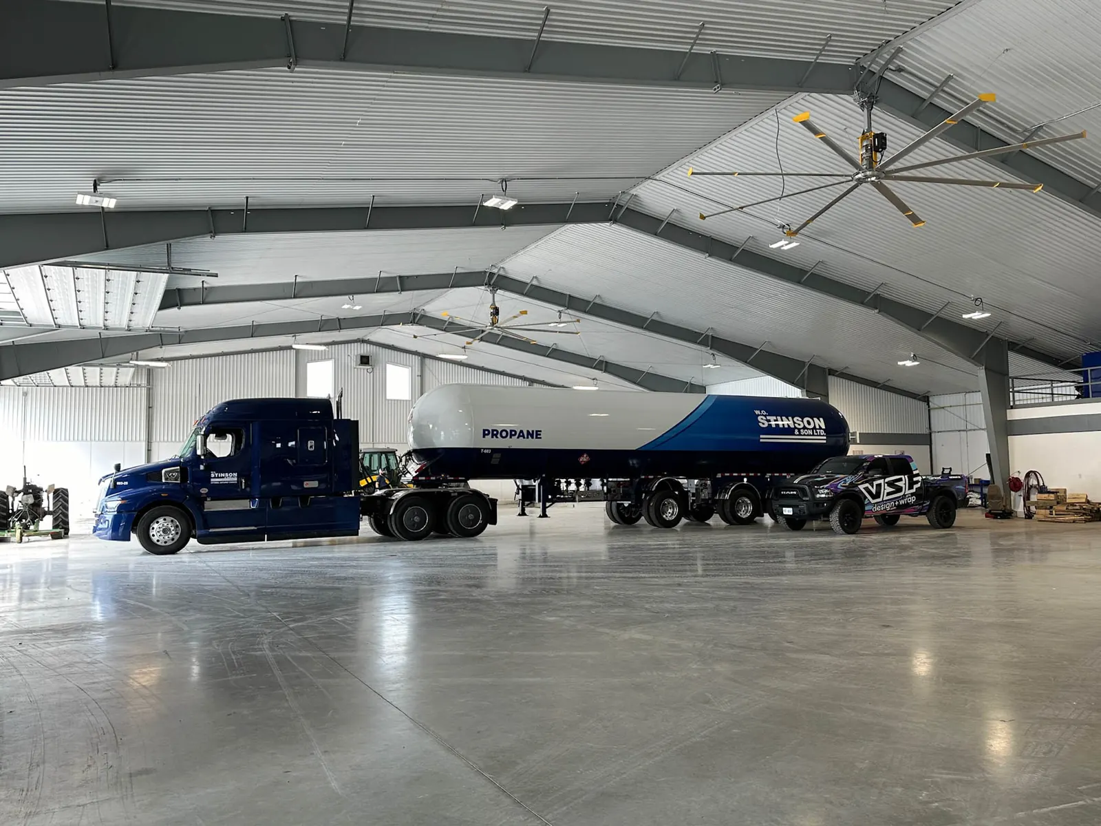 WO Stinson Propane Trailer T-603