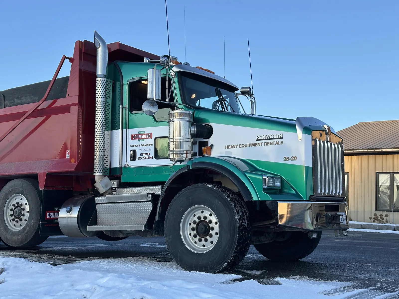 Drummond's Kenworth Dump Truck