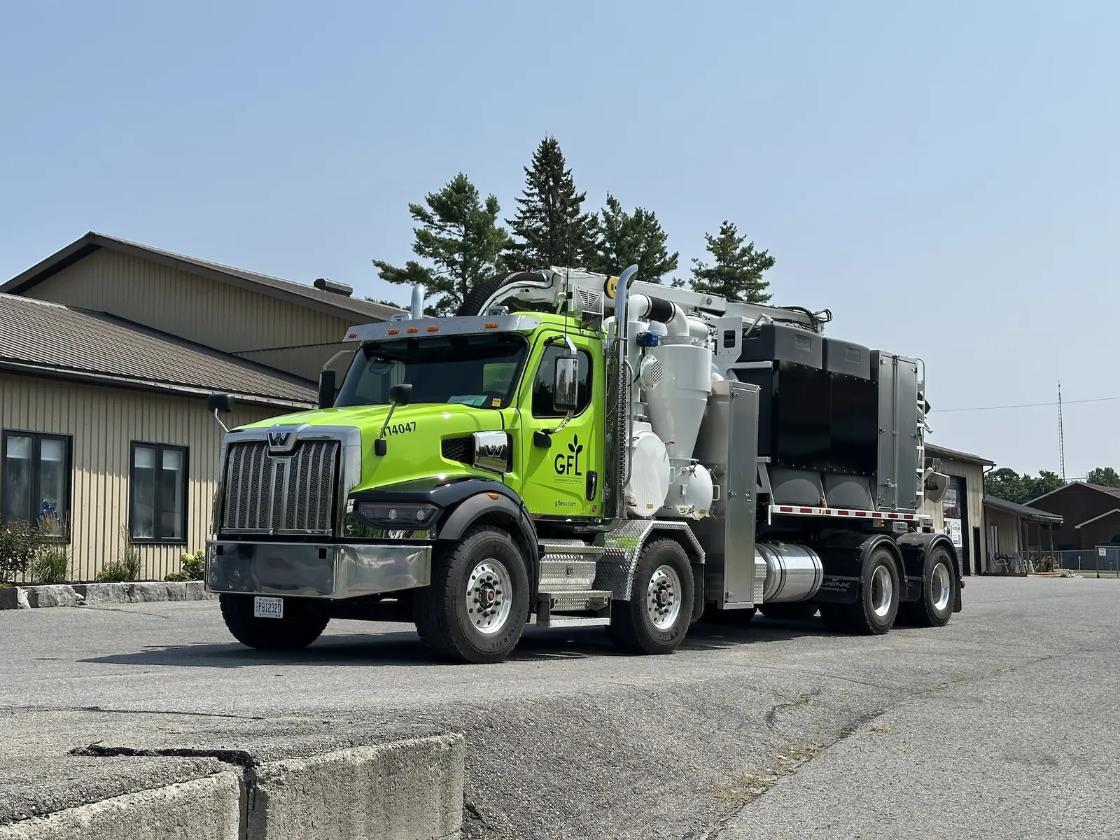 GFL Environmental Western Star Vacuum Truck