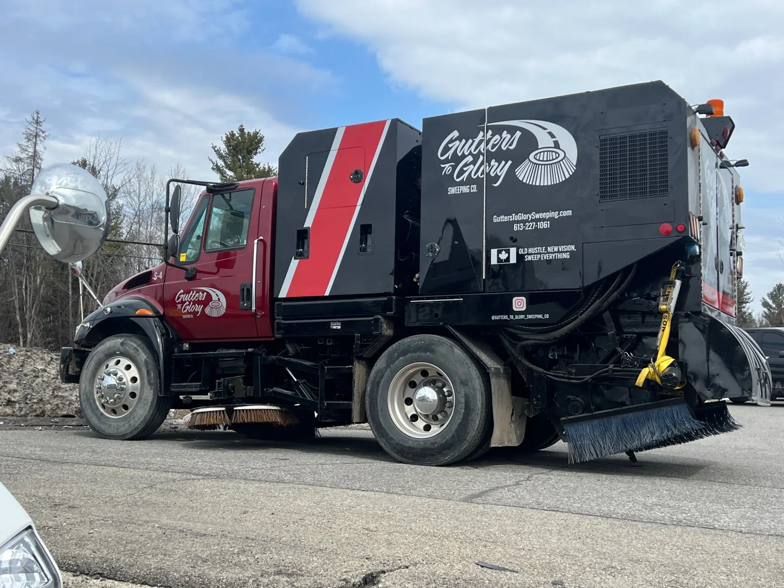 Gutters to Glory High Dump Sweeper