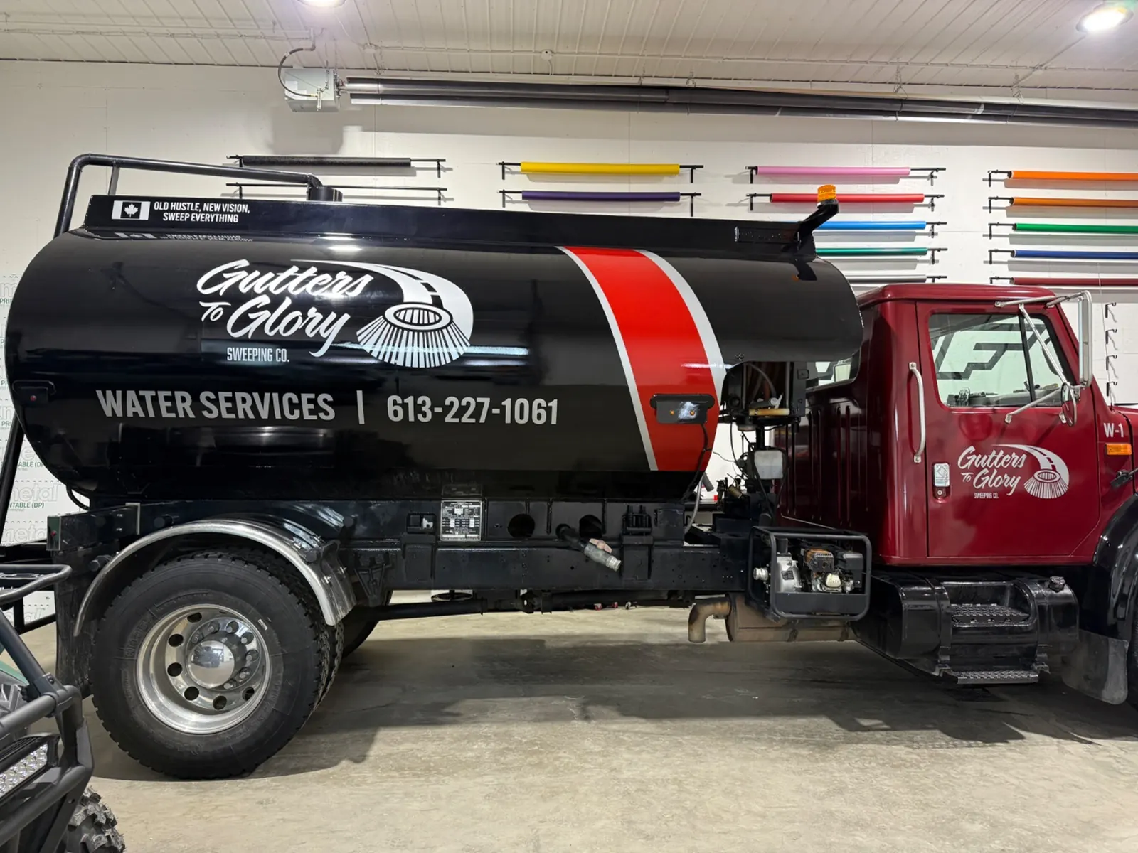 Gutters to Glory Water Truck