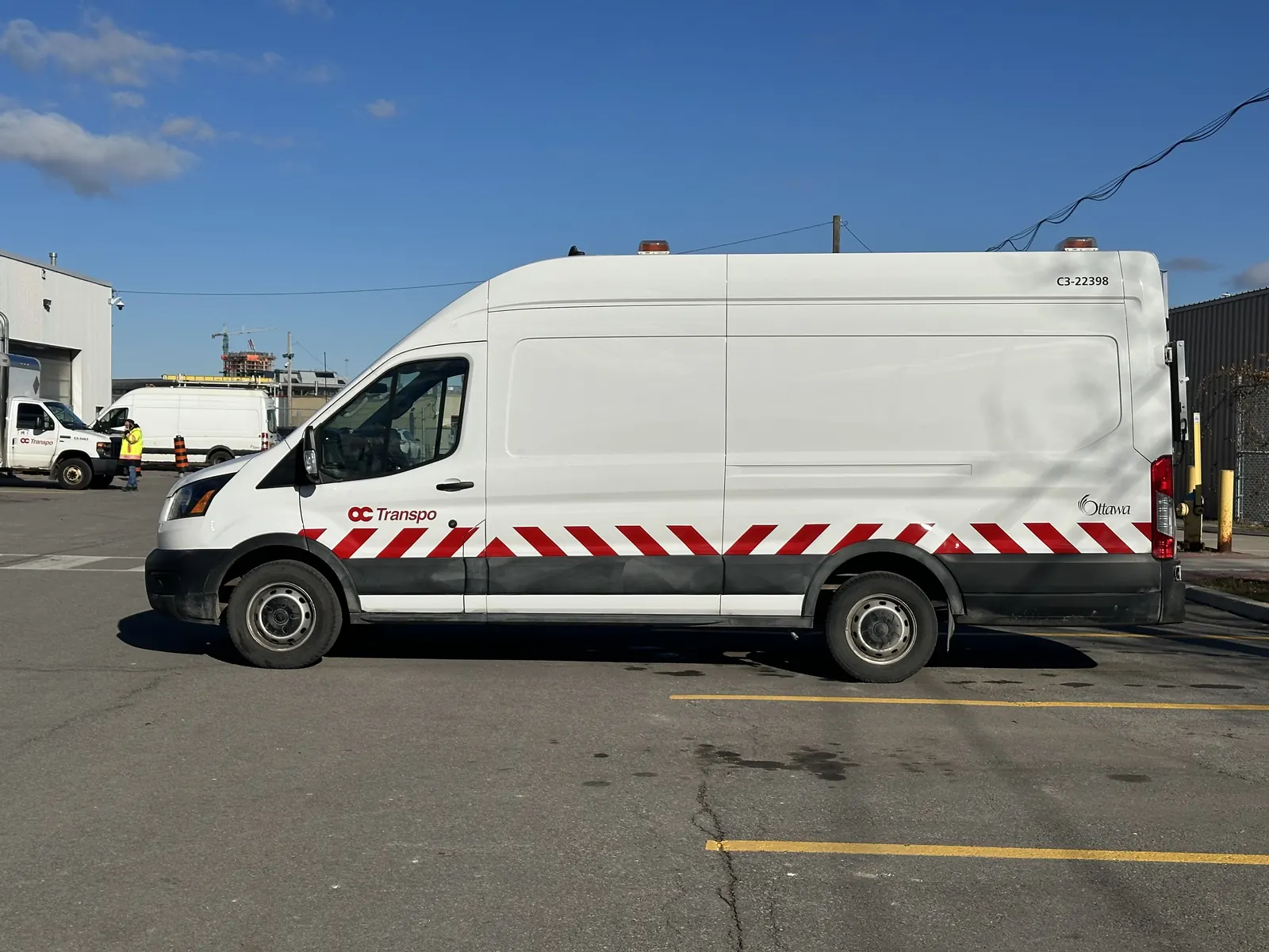 OC Transpo Ford Transit Van