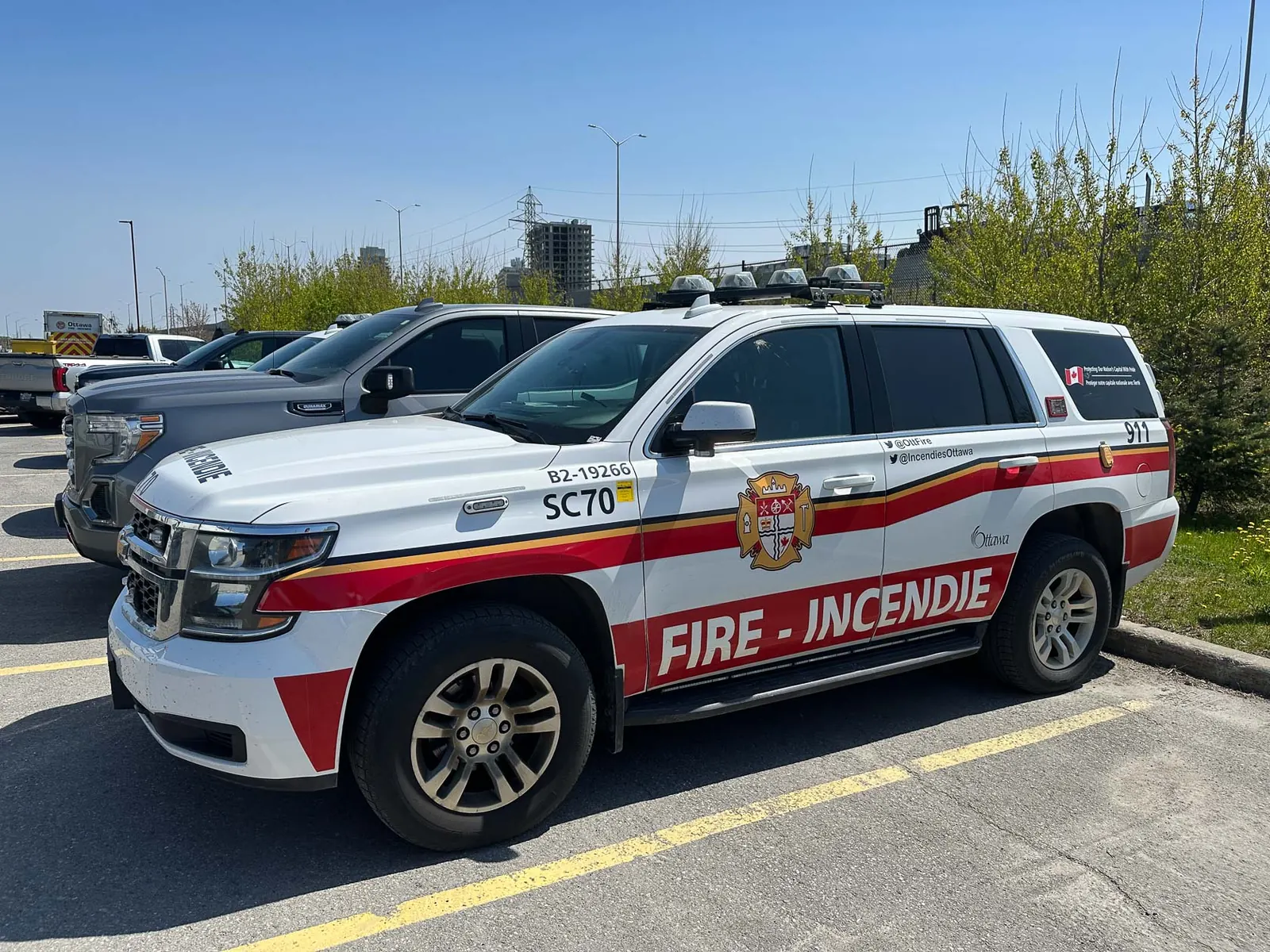 Ottawa Fire Department Chevrolet Tahoe