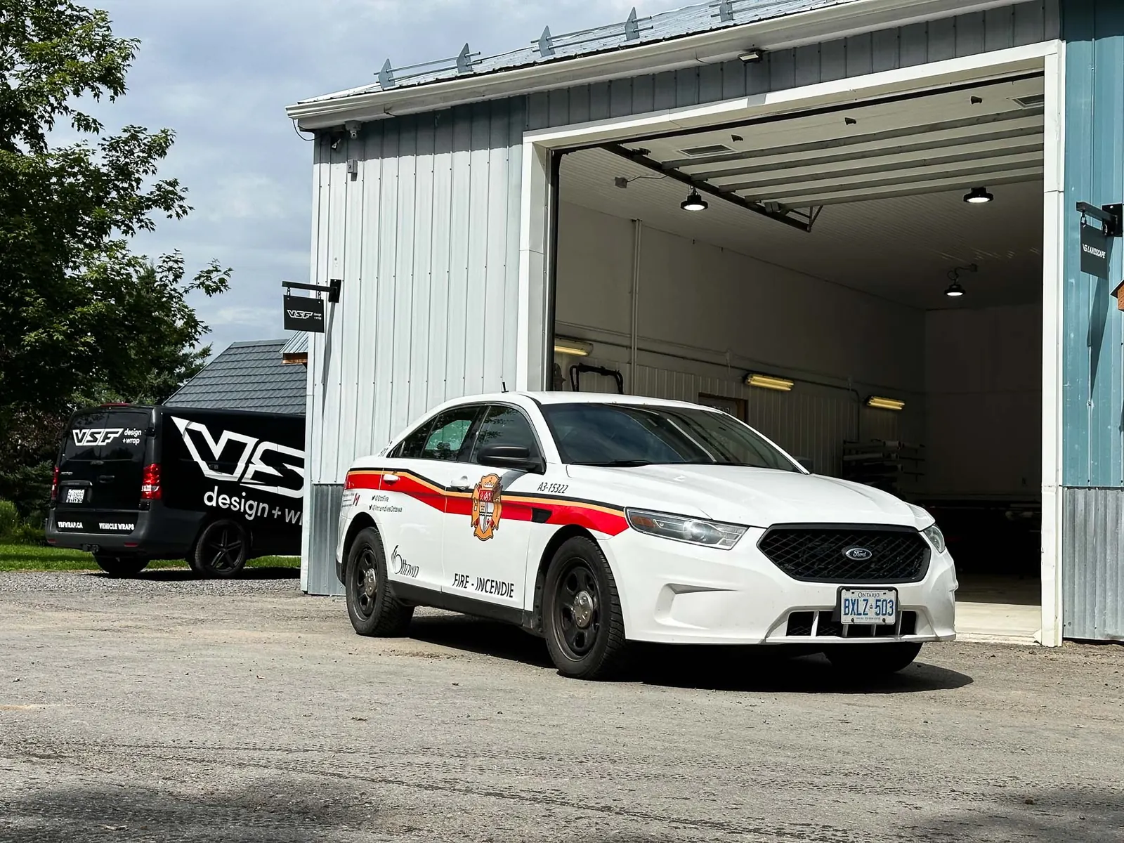 Ottawa Fire Department Fire Car
