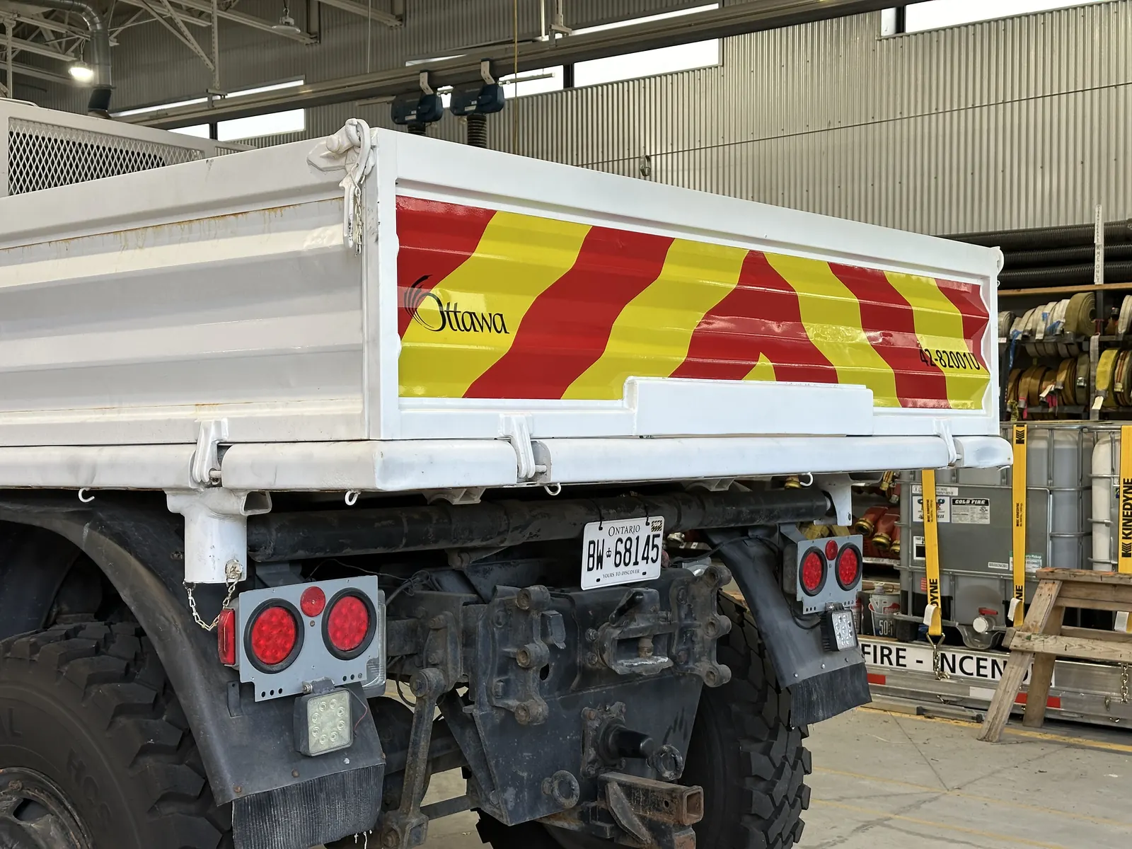 Ottawa Fire Search and Rescue Unimog Chevrons