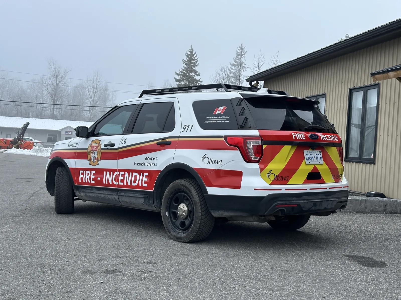 Ottawa Fire Services Ford Explorer