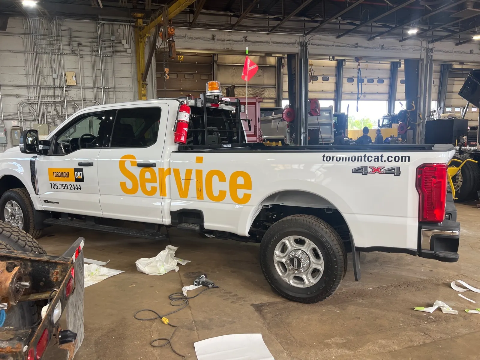 Toromont CAT Service Pickup