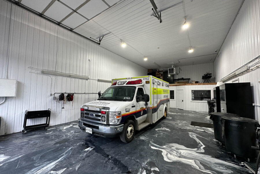 Professional and high-visibility commercial wrap for City of Ottawa Paramedic Ambulance by VSF Wrap