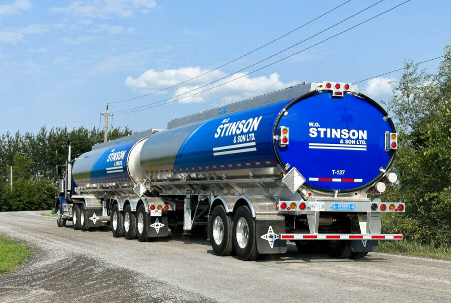 Commercial vehicle wrap for Stinson B-Train T-137 by VSF Wrap in Ottawa